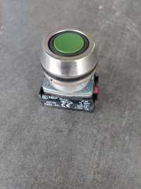 Przycisk sterowniczy maszynowy zielony NEF30U