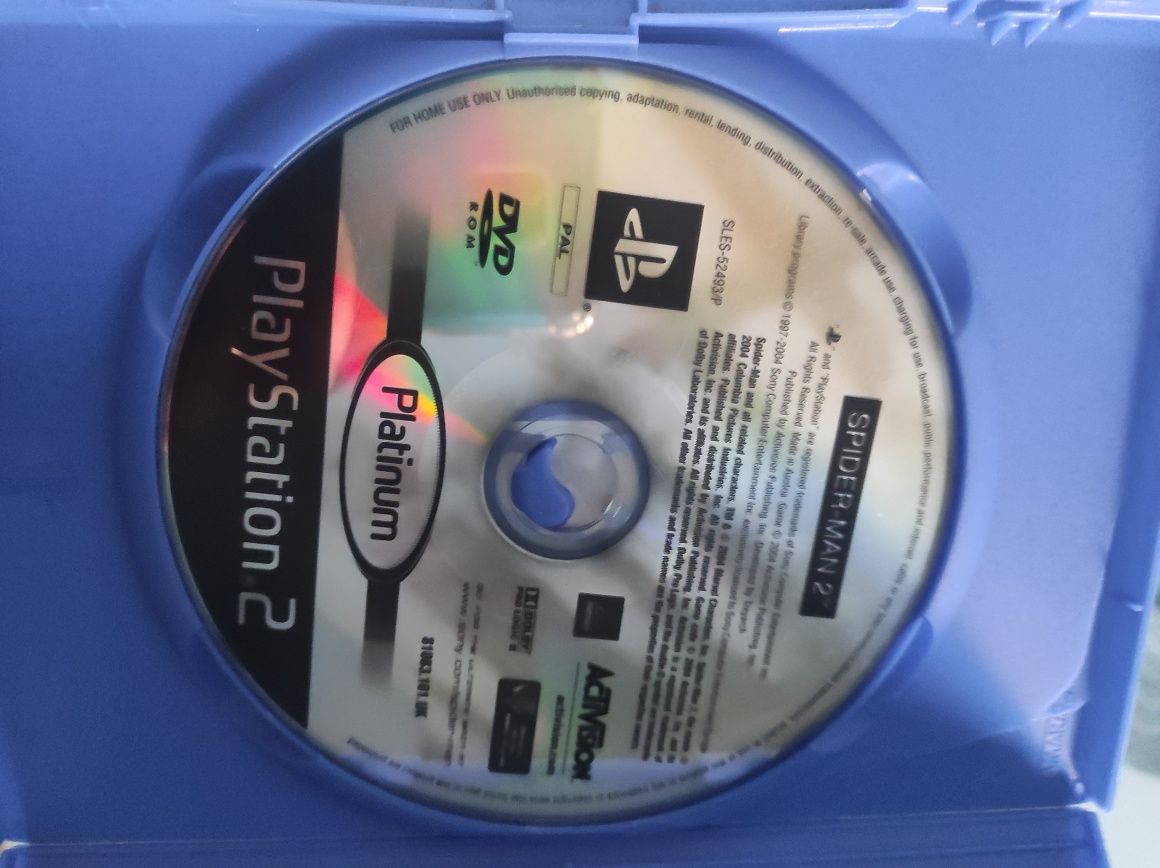 Spiderman 2 PS2.