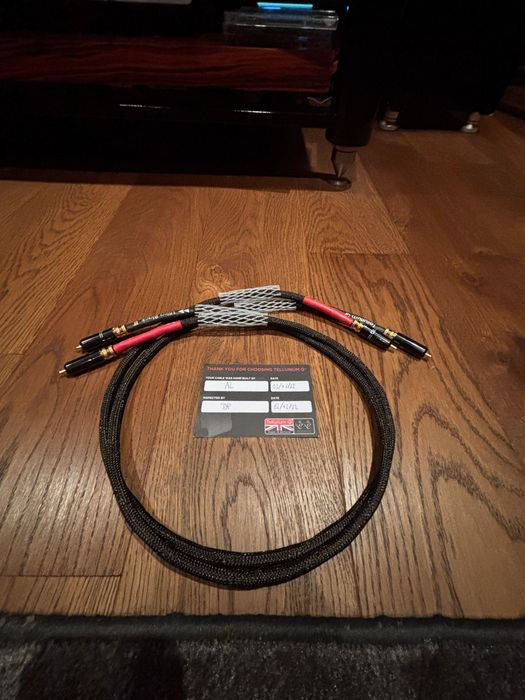 Interkonekt TelluriumQ Ultra Black II RCA