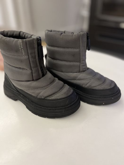 Zara śniegowce rozm. 31 botki zimowe kozaki ocieplane wodoodporne