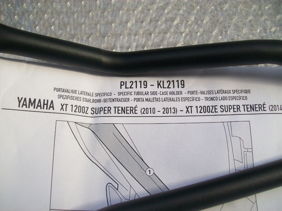 PL2119 GIVI stelaż bocz. YAMAHA XT1200Z Super Teneré (10>20) ZE(14>20)