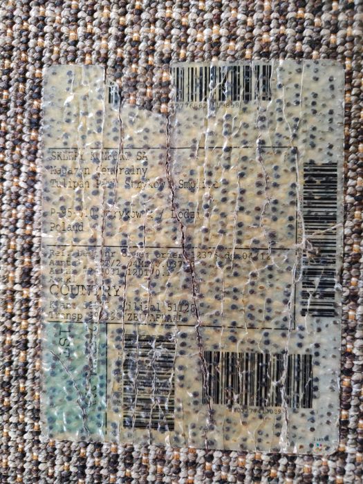 Gęsty, mięsisty dywan ciemny brąz z Komfort Rozmiar 120x175