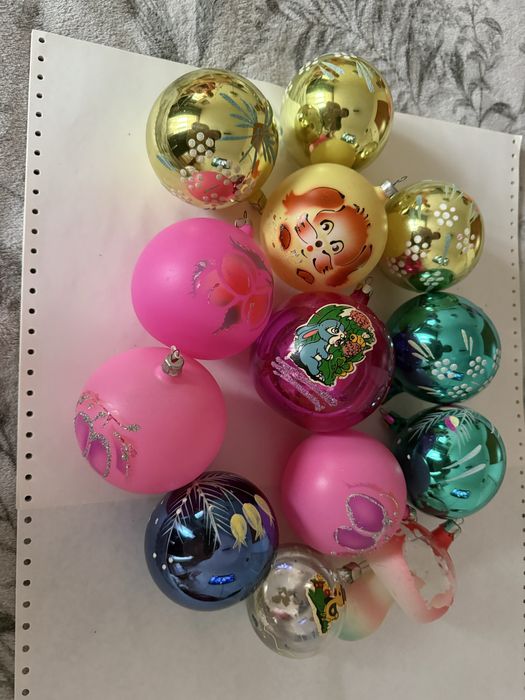 Елочные игрушки ссср