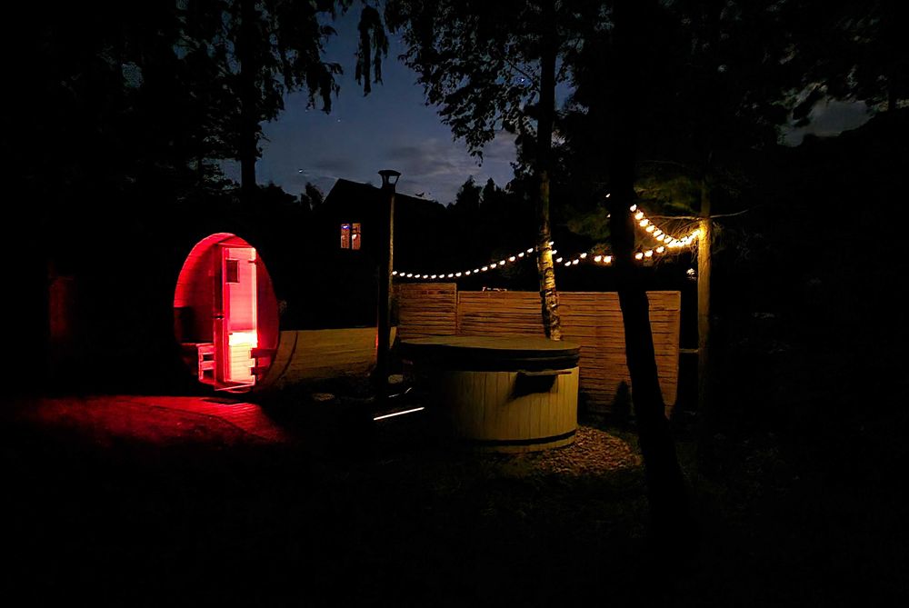 Domek na Mazurach z sauną i balią - Sosnowa Odnowa