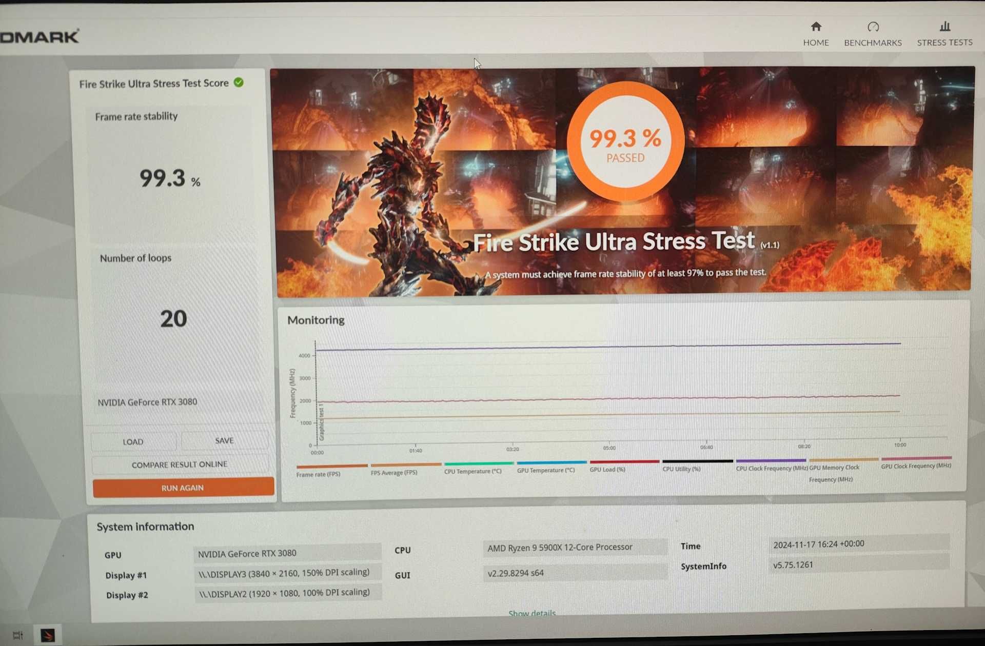 MSI Geforce RTX 3080 SUPRIM X em caixa