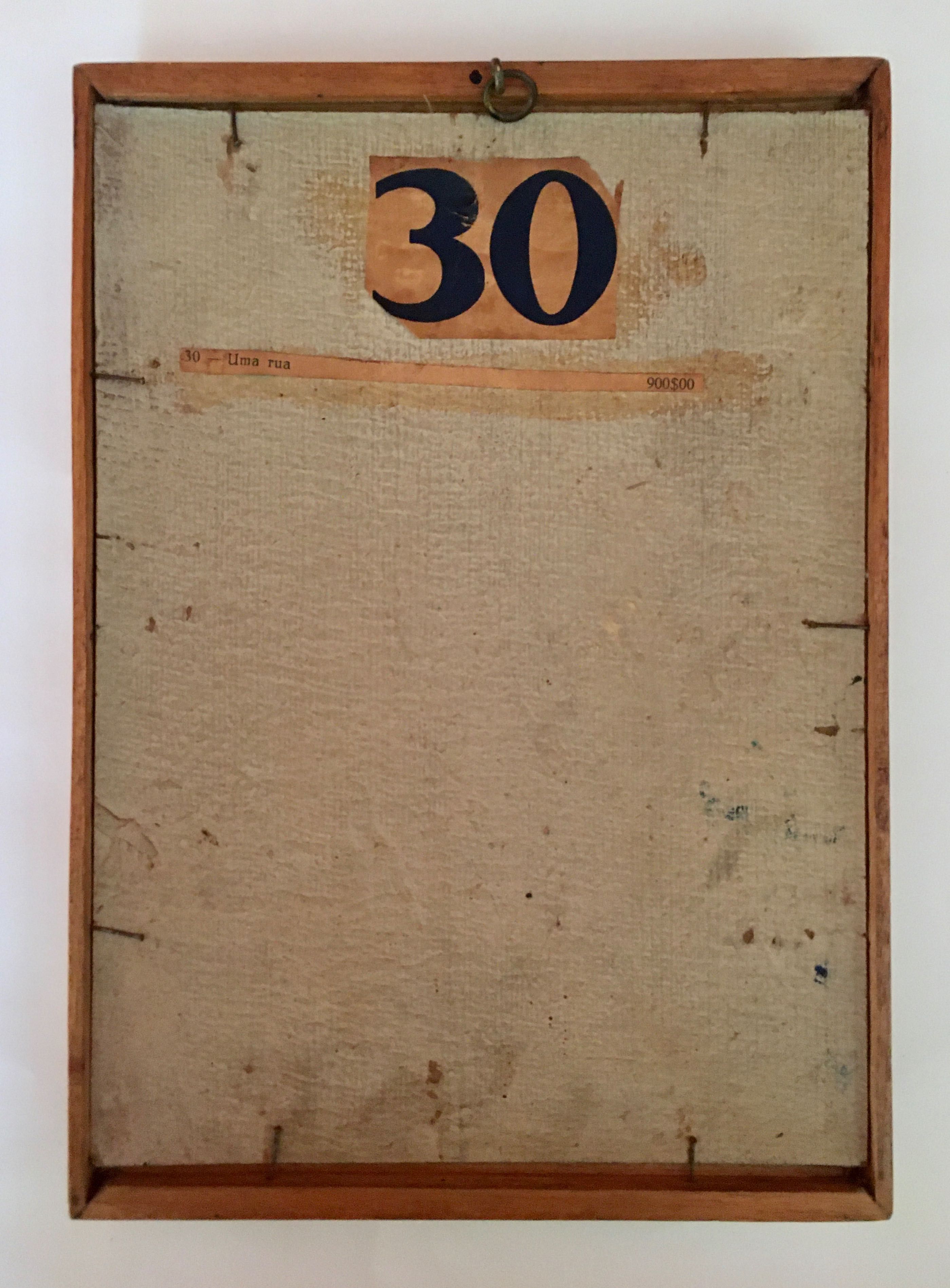 PEDRO OLAIO - 1953 - óleo sobre cartão - 25,5 x 19 cm/s