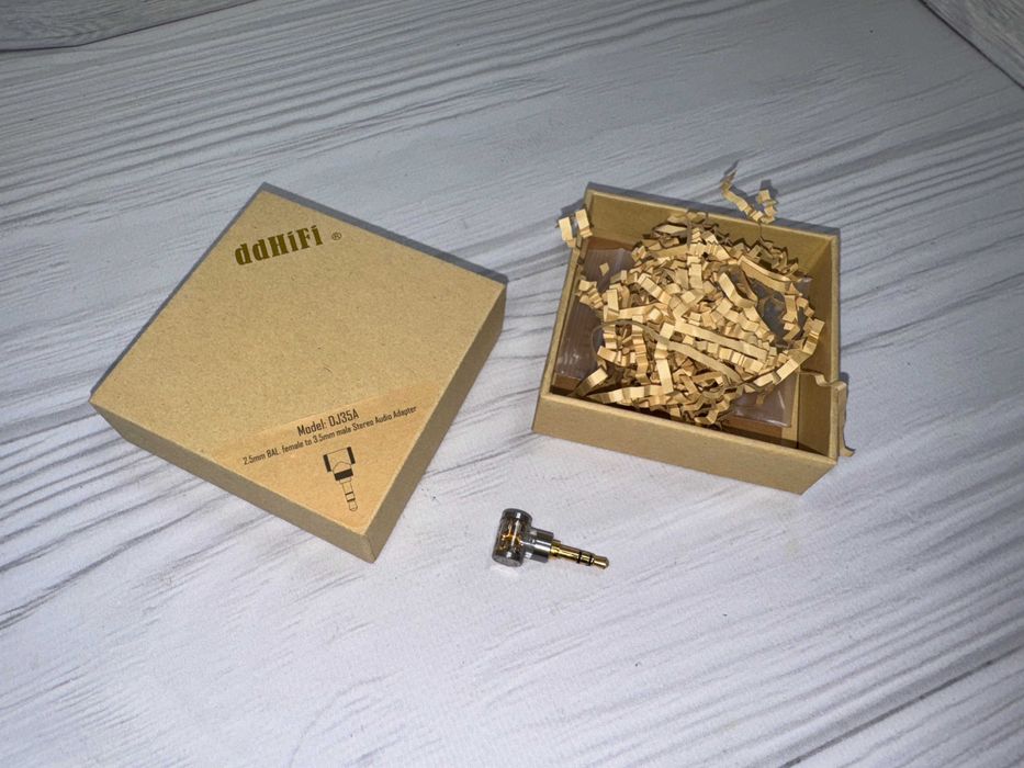 Адаптер DD HiFi DJ35A (2.5mm balanced to 3.5mm) перехідник ddhifi