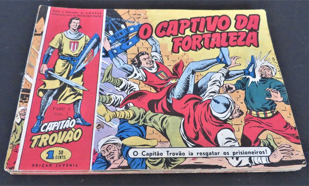 BD Capitão TROVÃO (1ª. Série) - Desde 19,50€/cada