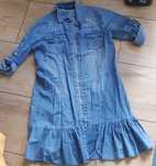 Sukienka jeansowa xl