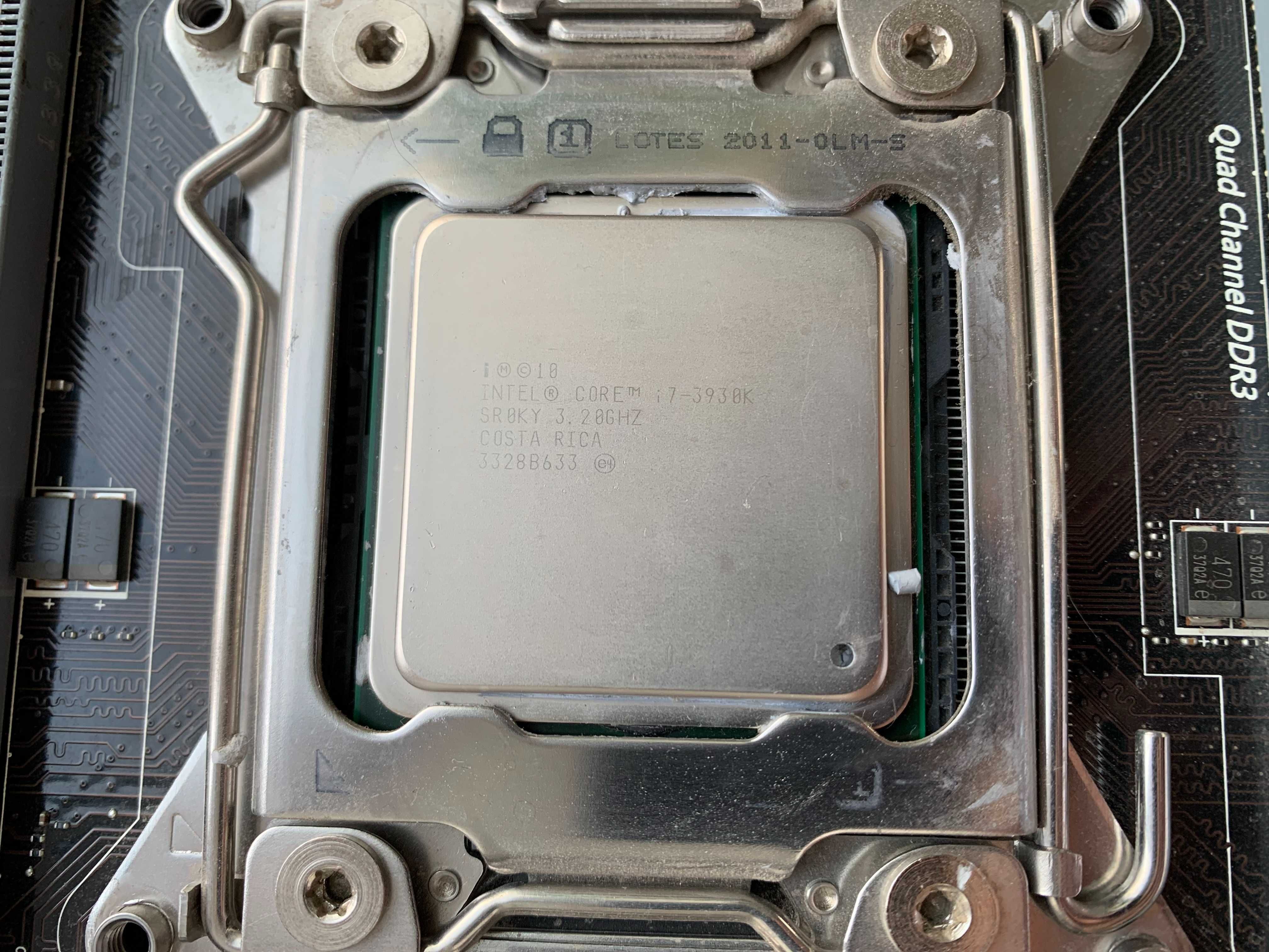 Потужний комплект Intel i7-3930K s2011 + Мате плата MSI X79A-GD45