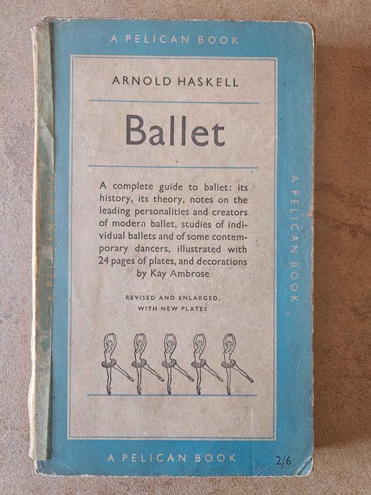 Livro antigo Ballet - Arnold Haskell