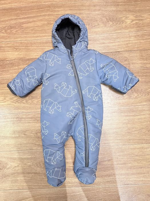 Зимовий термокомбінезон Boonyx, сірий, 80 розмір