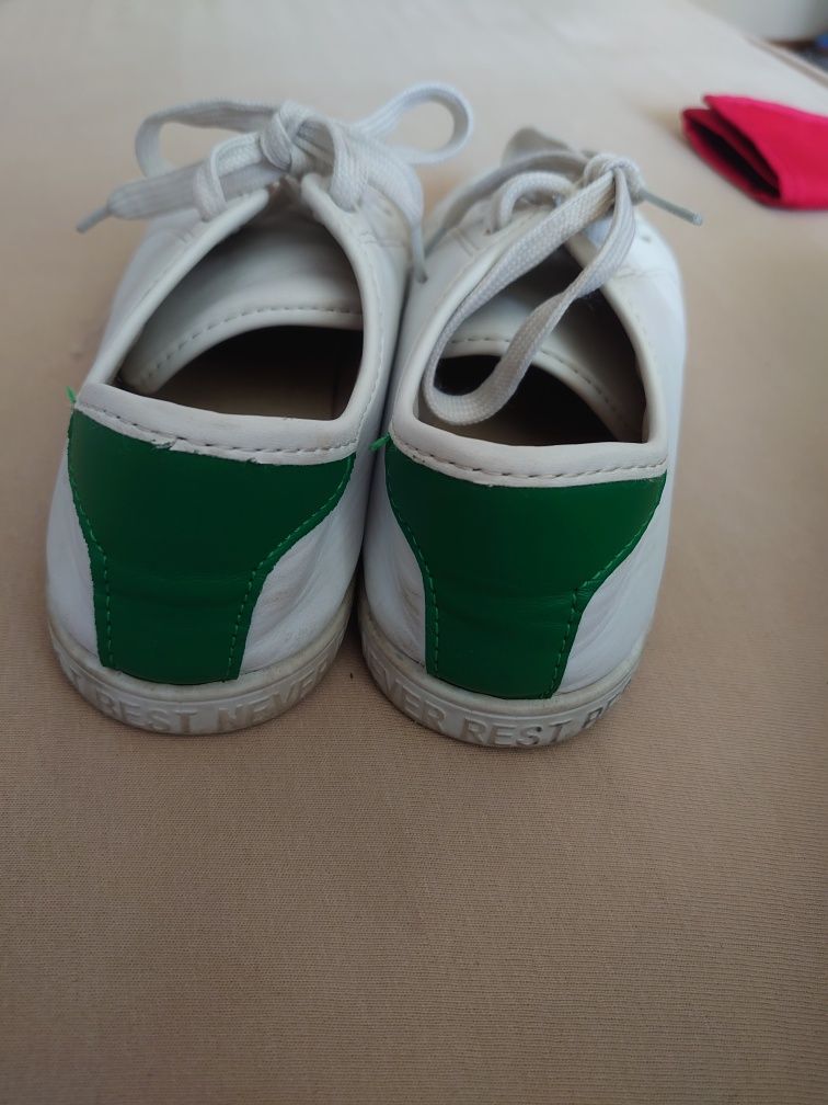 Buty trampki białe 34