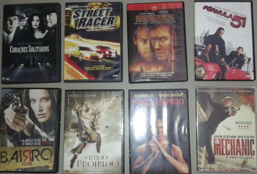 Filmes em DVD e VHS