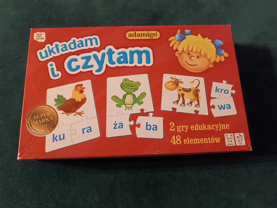 Gra układam i czytam