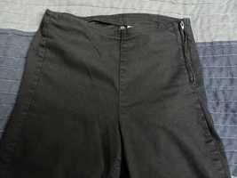 Czarne spodnie jeansowe hm 34