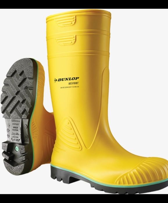 Робочі гумові чоботи Dunlop Acifort Heavy Duty Full Safety, 42р
