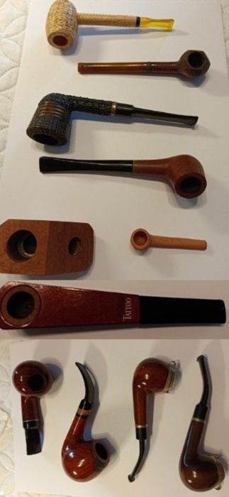 Fajka kolekcjonerska Pipe 46szt. 
M.in.
Sorensen Bergen , Peterson She