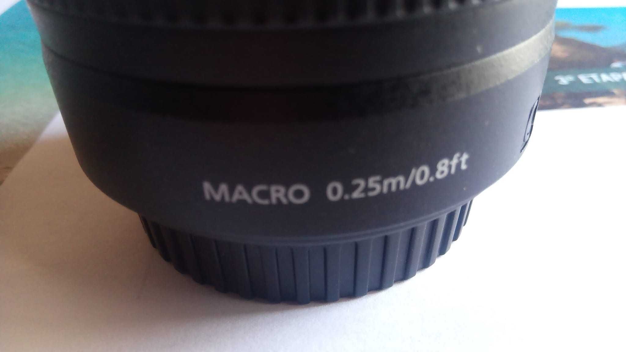 Objectiva lente Canon EFS 18-55mm