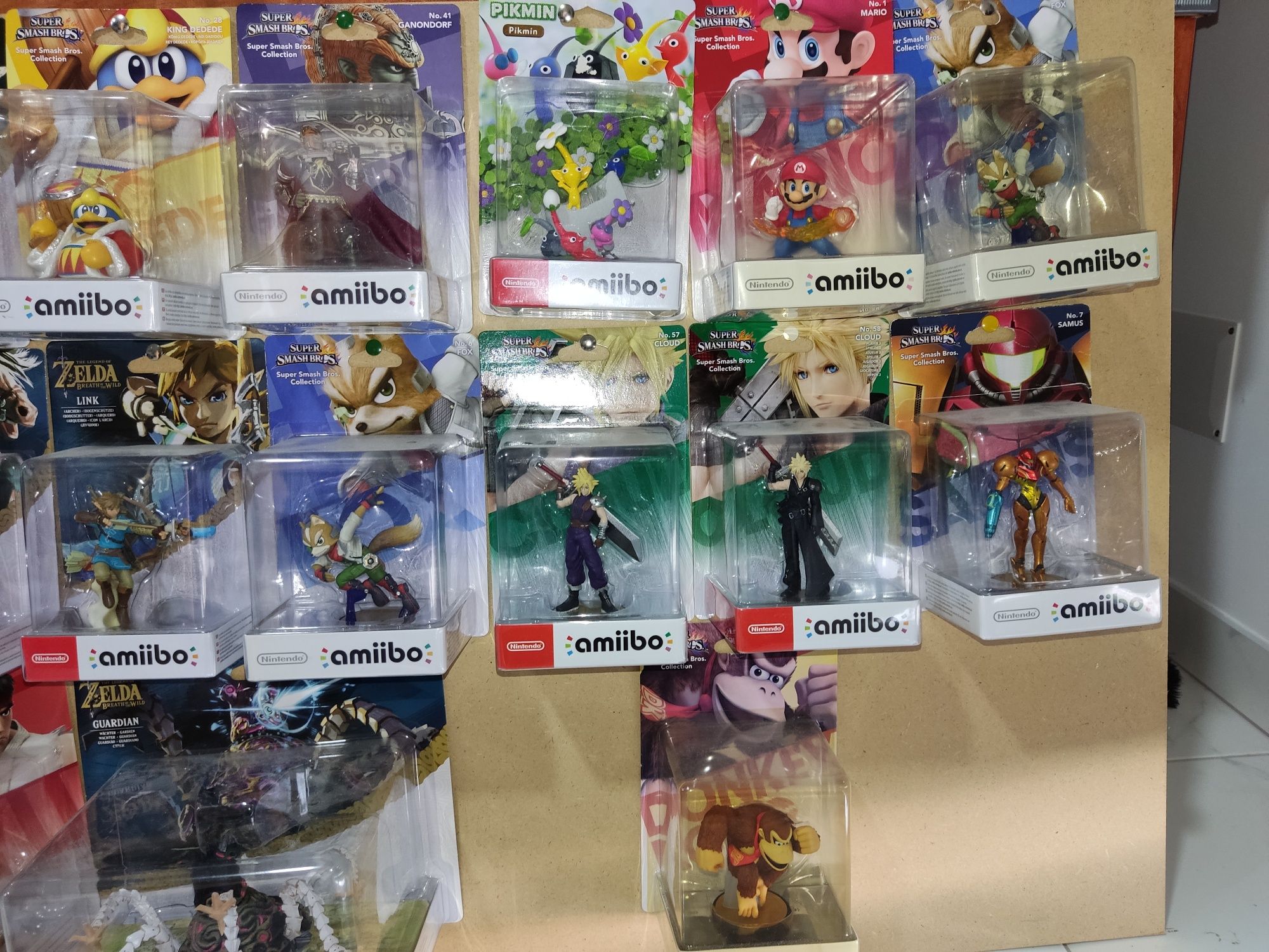 23 Amiibos da nintendo, novos e selados nacionais