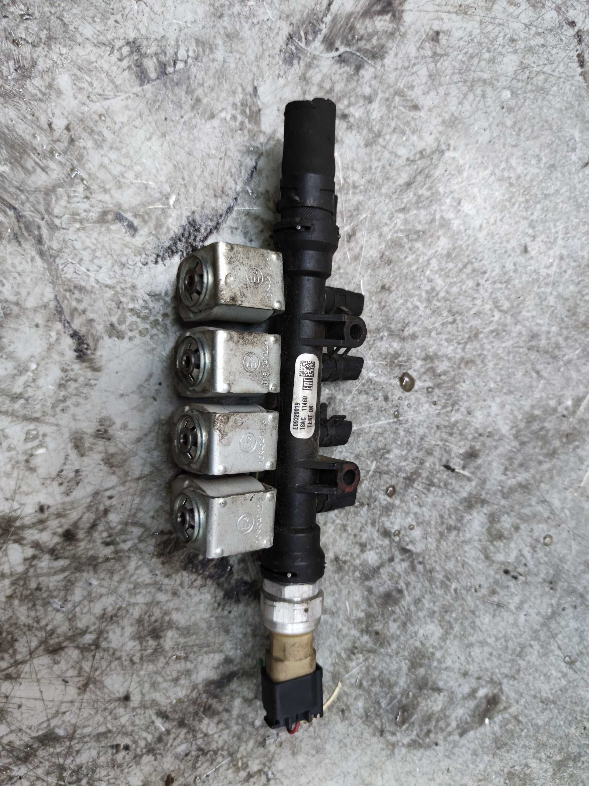 Listwa Wtryskowa Wtryskiwacze LPG 4 Cyl