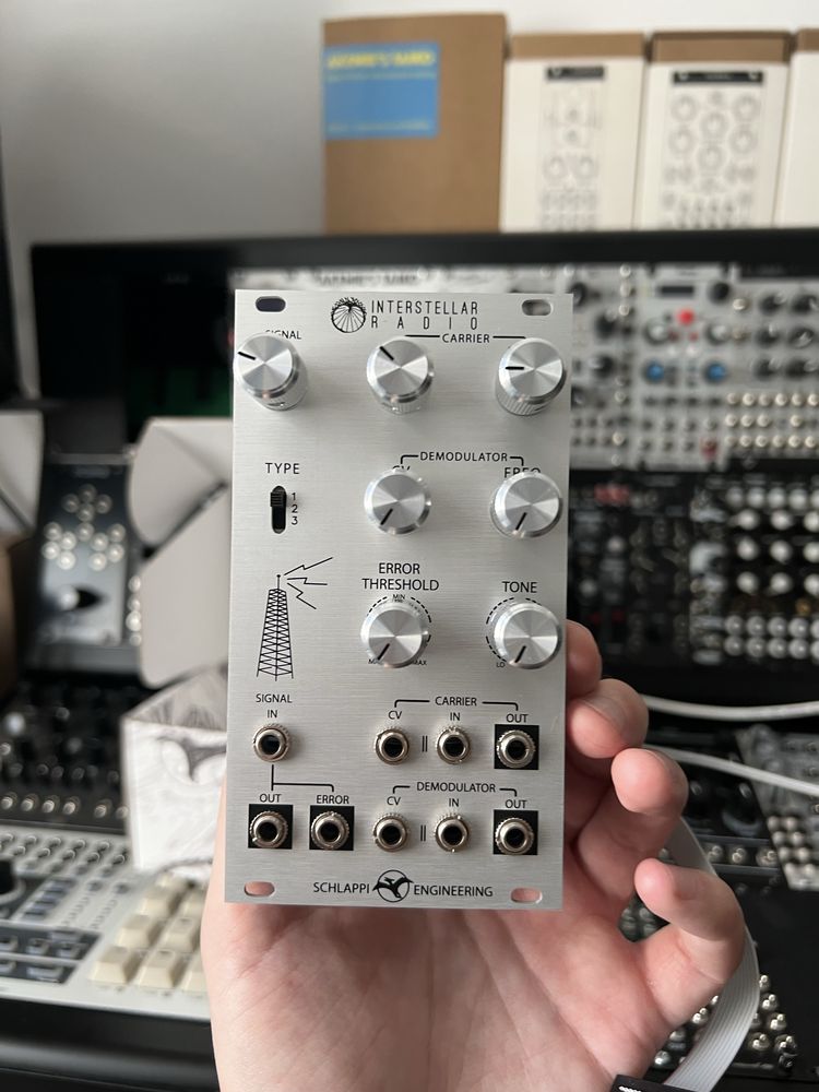 Schlappi Engineering - Interstellar radio moduł eurorack modular