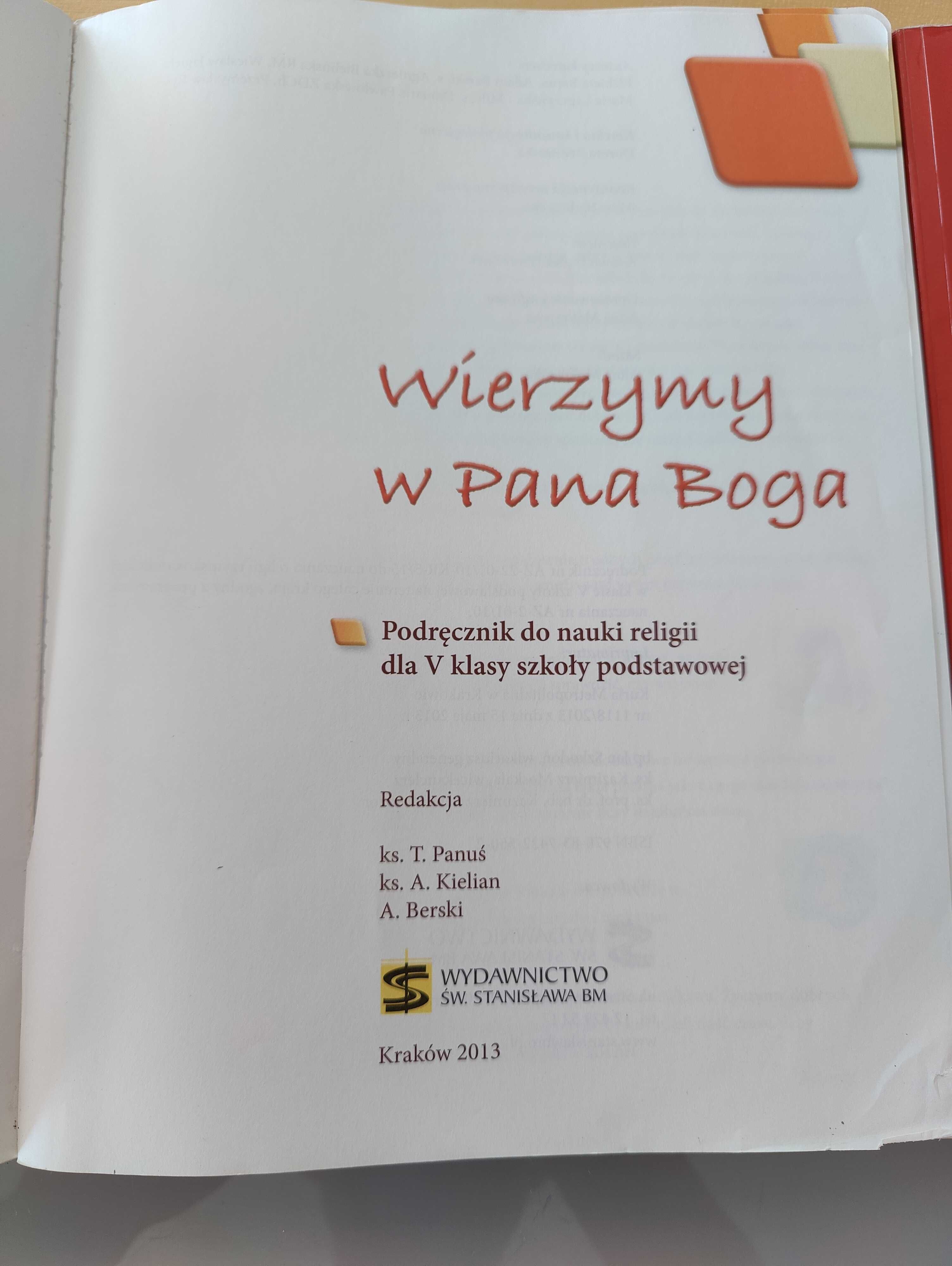 Podręcznik i ćwiczenia Religia klasa 5 szkoła podstawowa