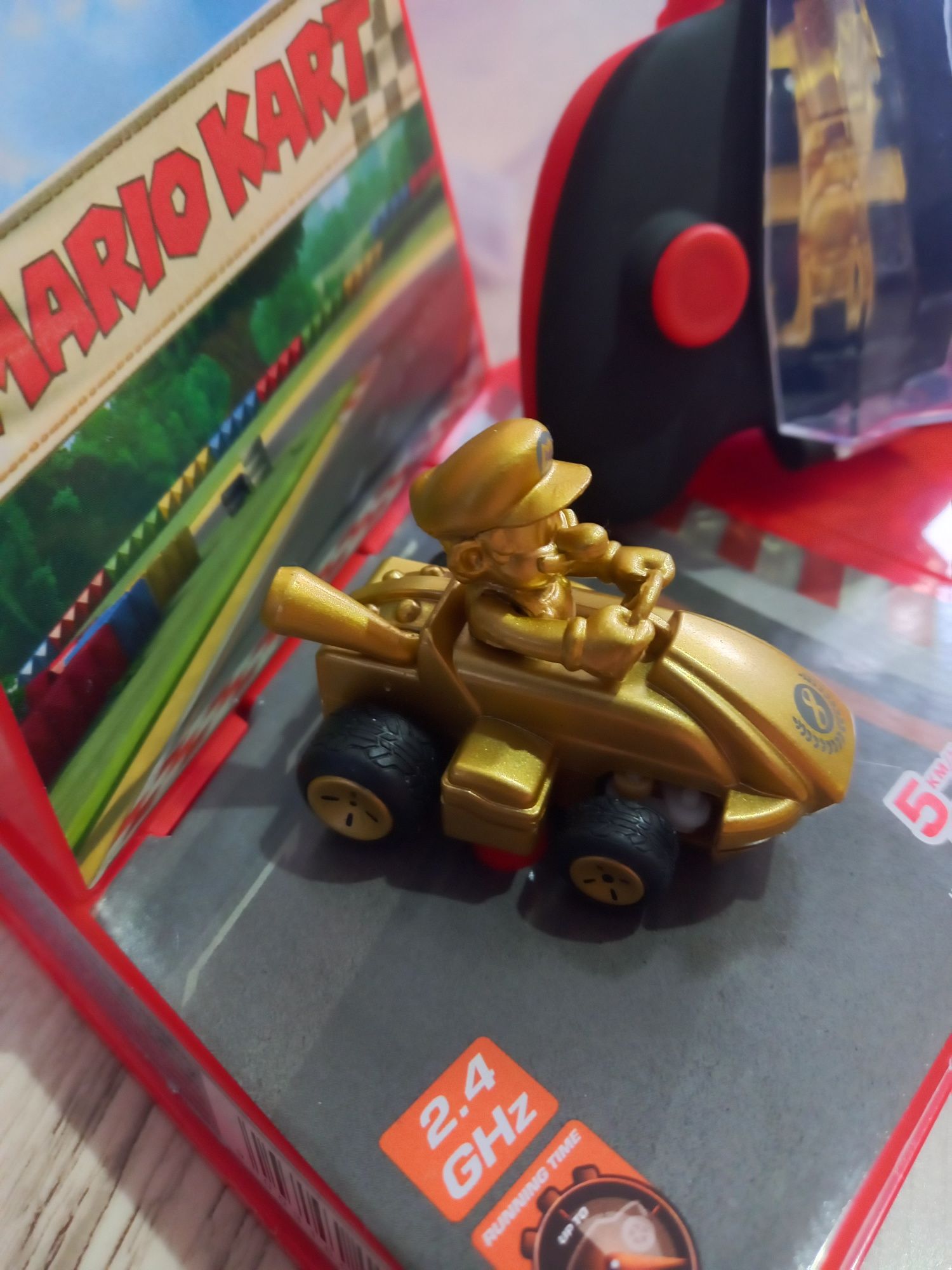 Mario Kart Mini Rc Mario Gold 2,4GHz