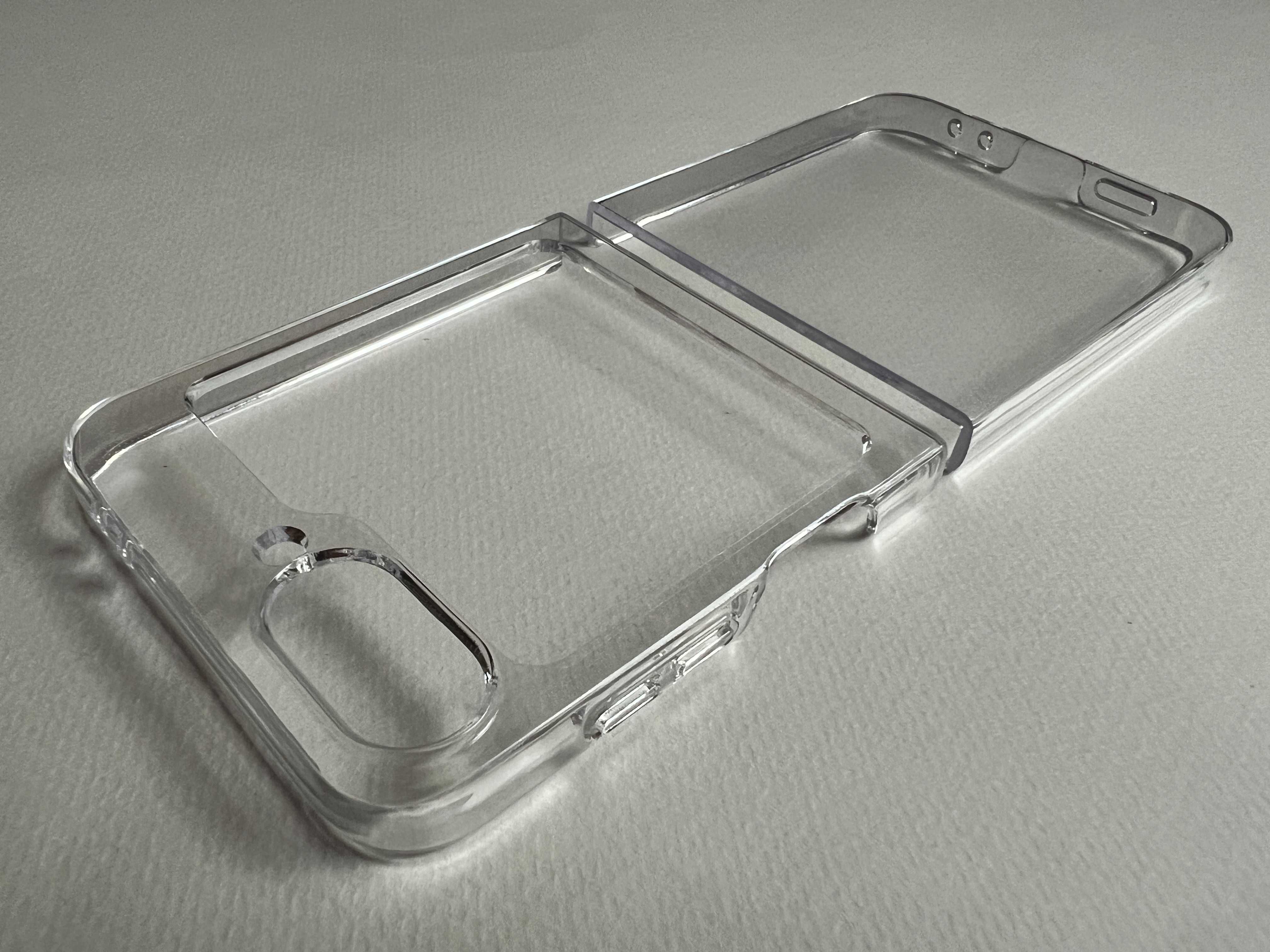 Samsung Galaxy Flip 6 чохол із прозорого пластику чехол накладка
