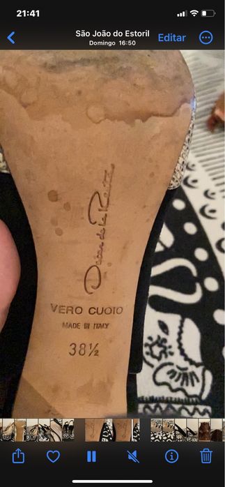 Sapatos Óscar de La Renta