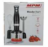 Blender 3w1 - 700W czarny MPM