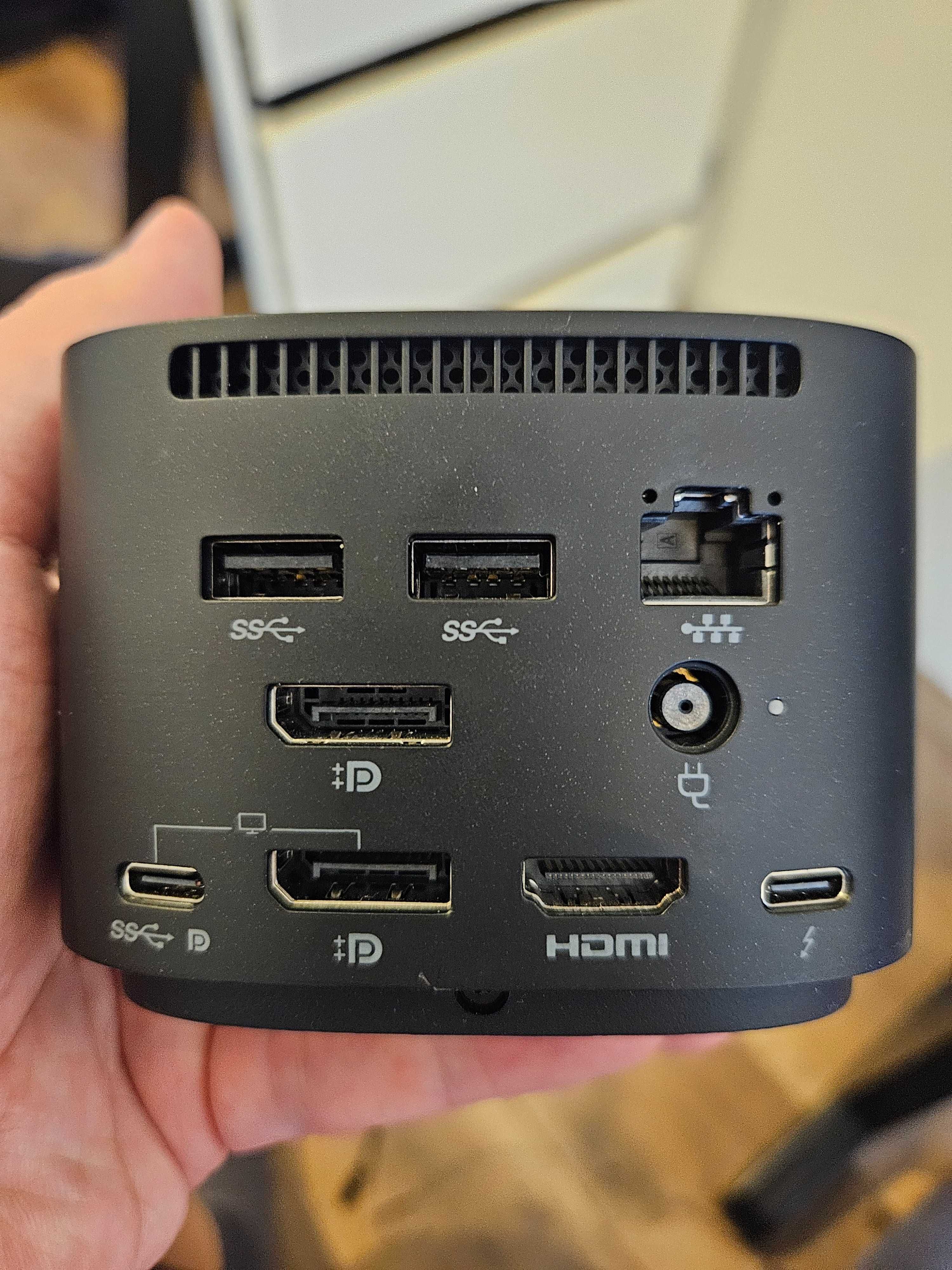 Stacja dokująca HP Thunderbolt 120W G4 wraz z oryginalnym zasilaczem