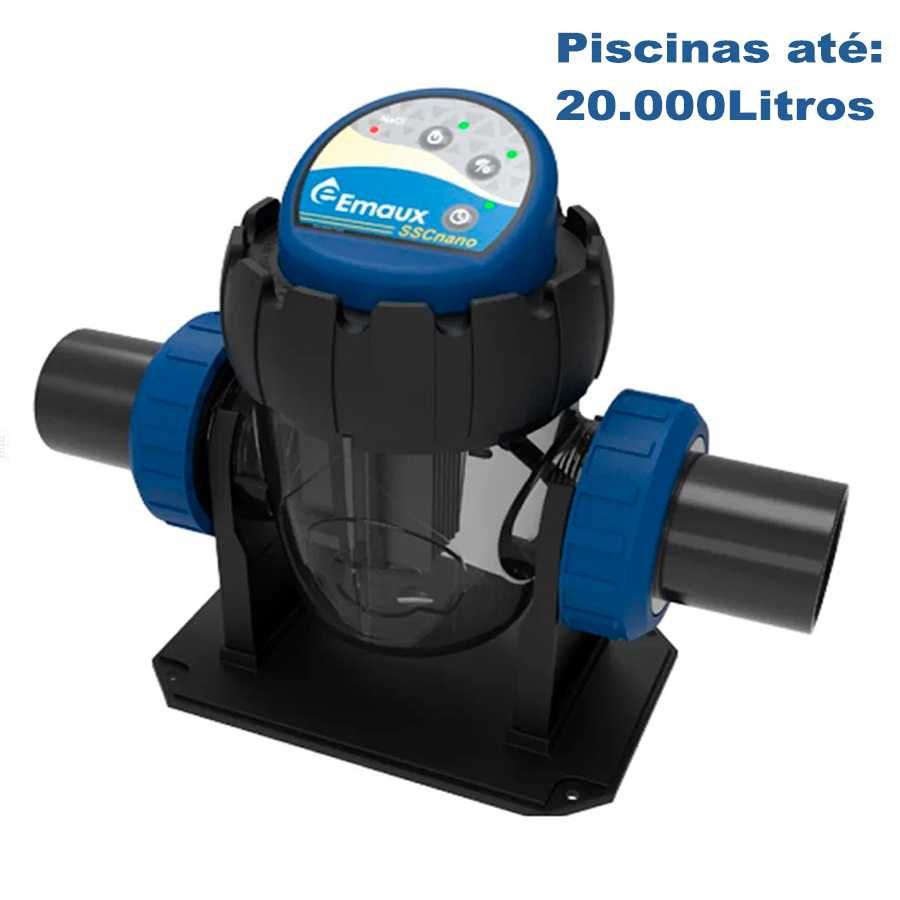 Clorador de Salino 10gr Piscinas até 40.000Litros