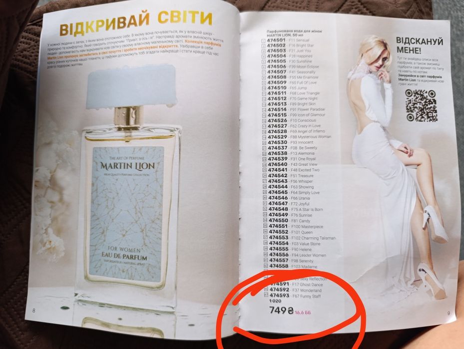 Парфумована вода Мартін Ліон від Лівести