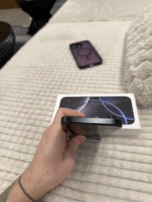 100% батарея iPhone 16 Pro Max 512 GB, з гарантією, фізична SIM