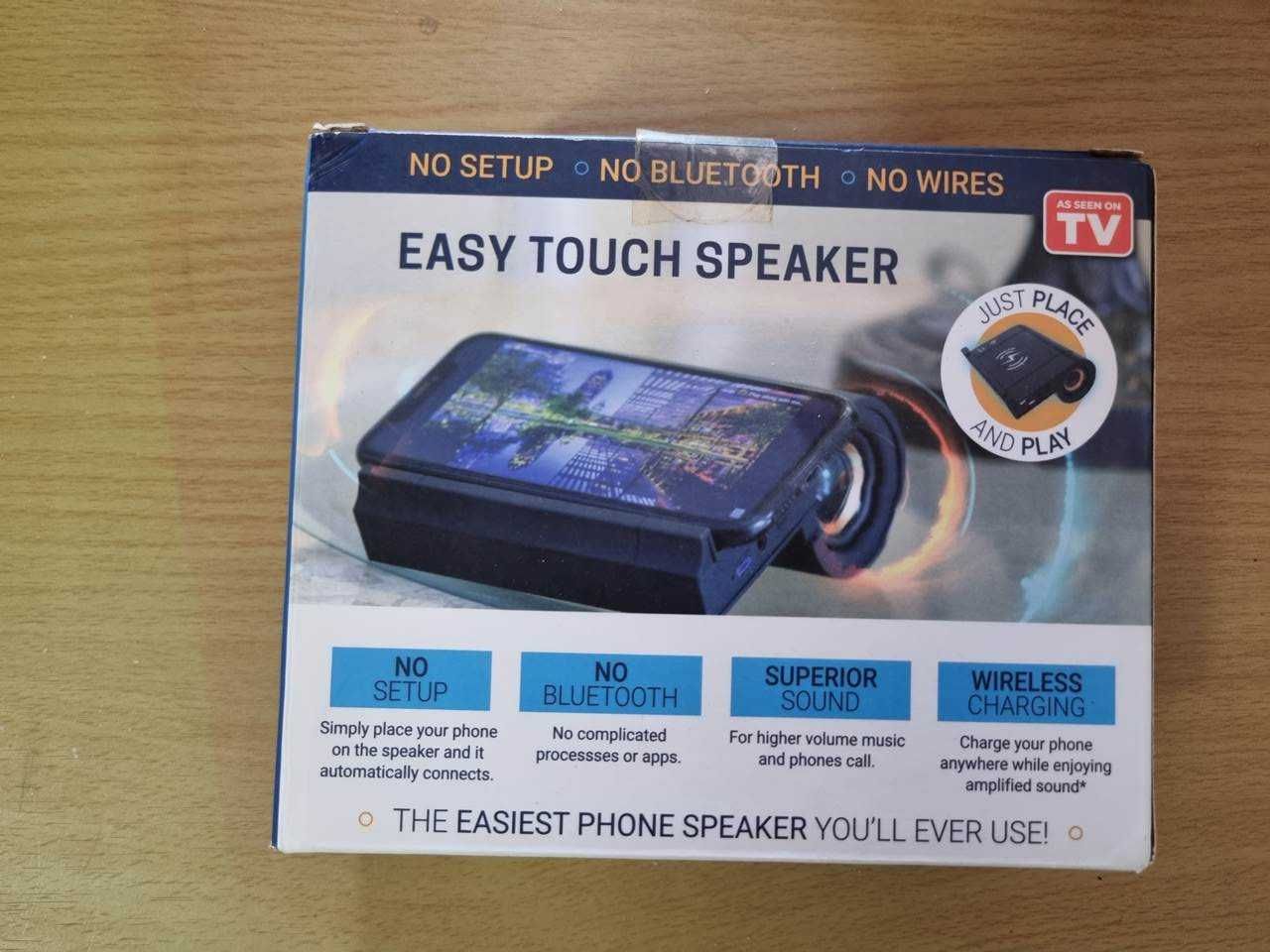 Głośnik bezprzewodowy i ładowarka  Easy Touch Speaker