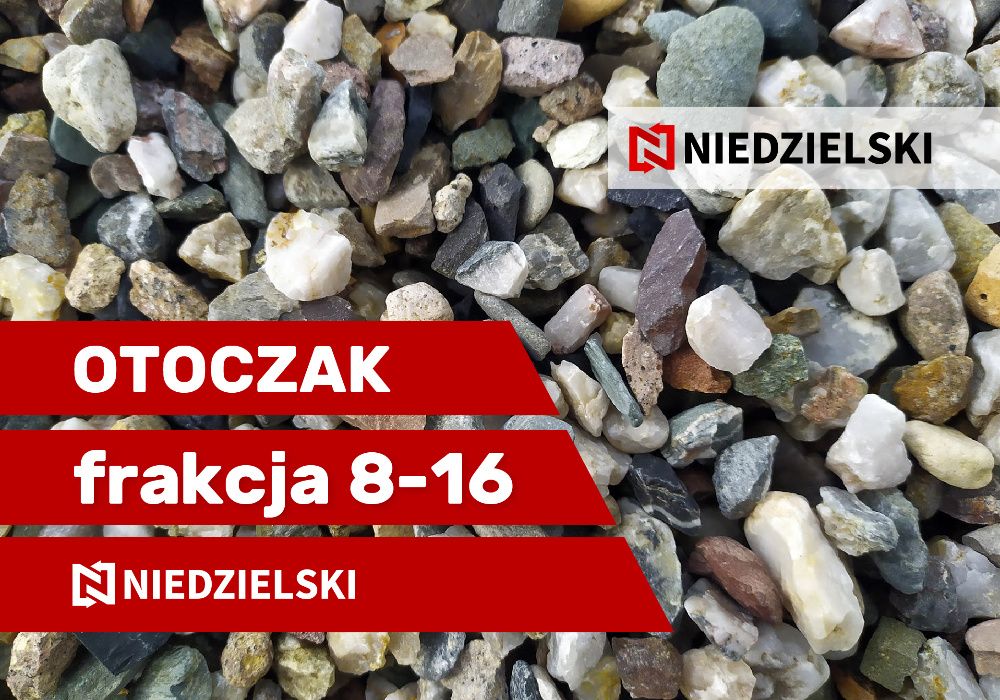 Otoczak - kamień płukany - otoczak frakcji 8-16