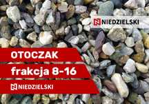 Otoczak - kamień płukany - otoczak frakcji 8-16