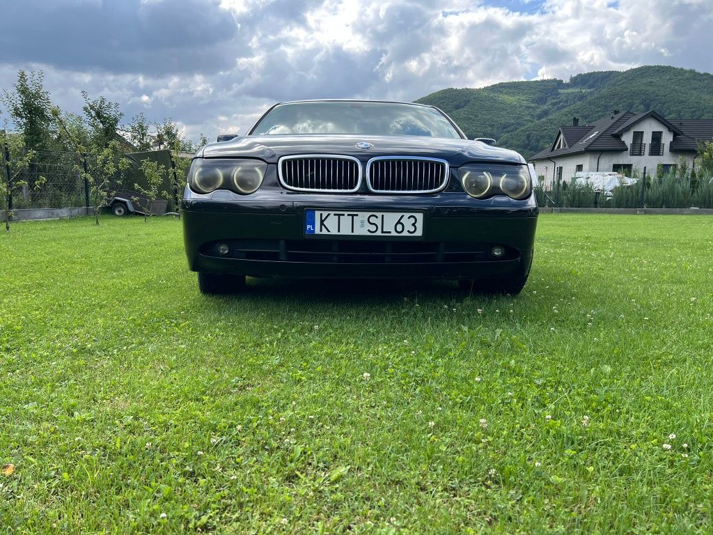Bmw seria 7 e65 730d m57 czarna