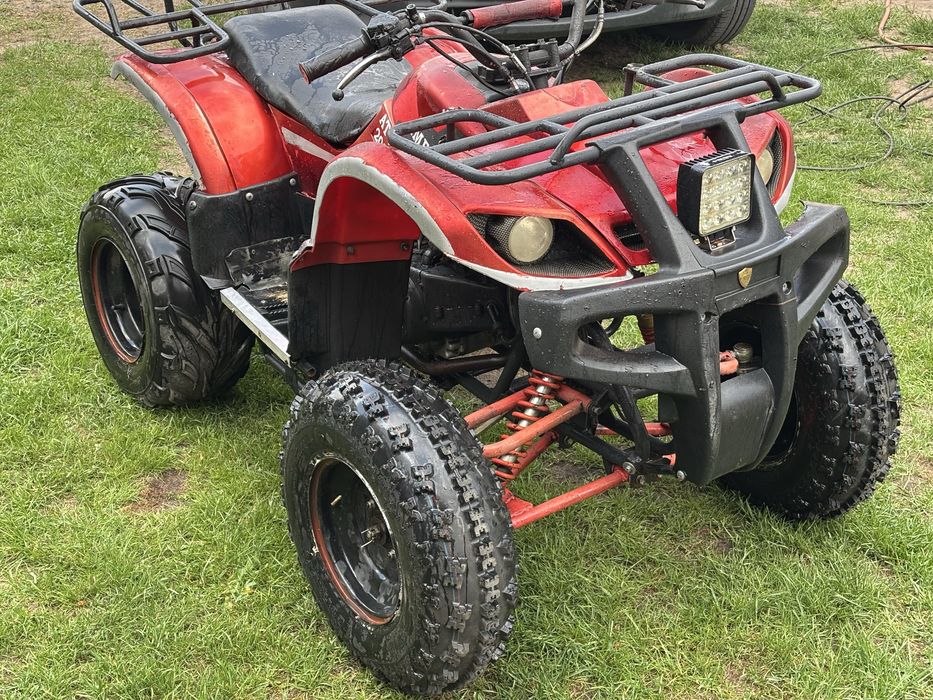 Quad 200 zamiana na mniejszego