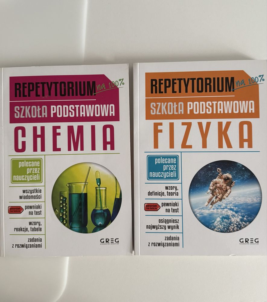 repetytorium chemia i fizyka greg