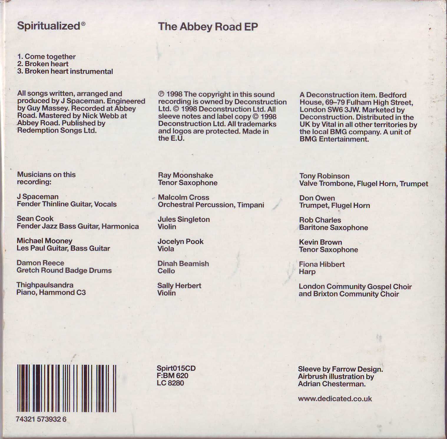 Spiritualized – Amazing Grace + The Abbey Road EP