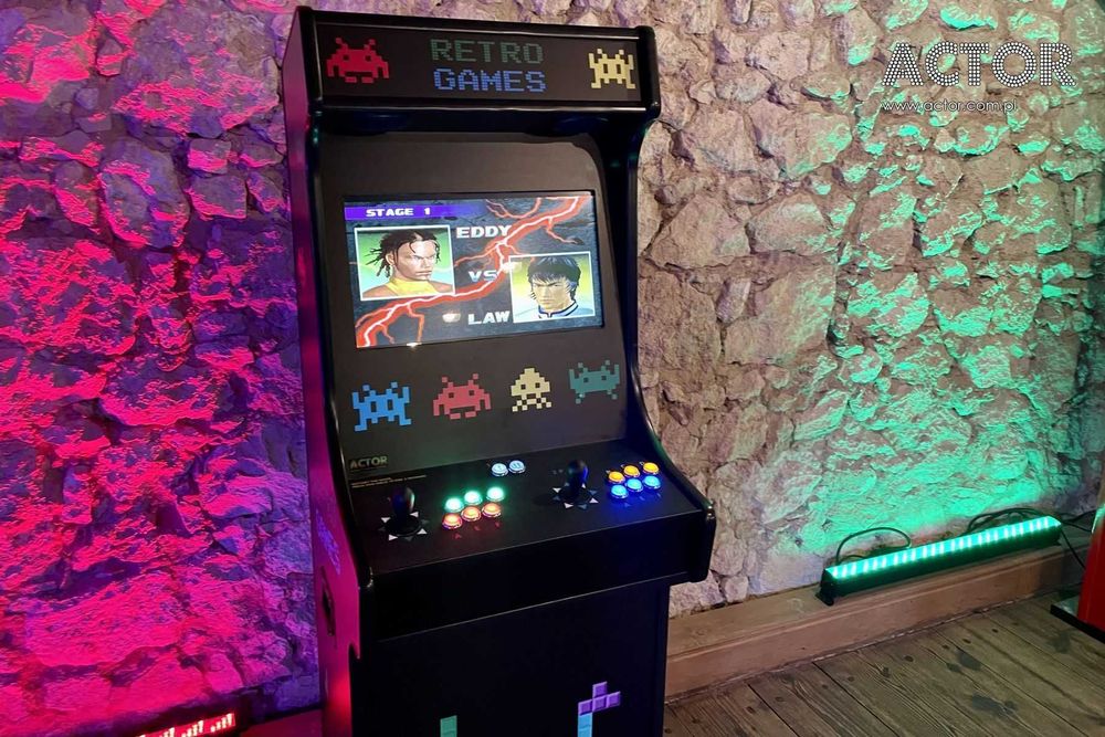 Wynajem wypożyczenie automatów ARCADE Retro GAMES Katowice, Kraków