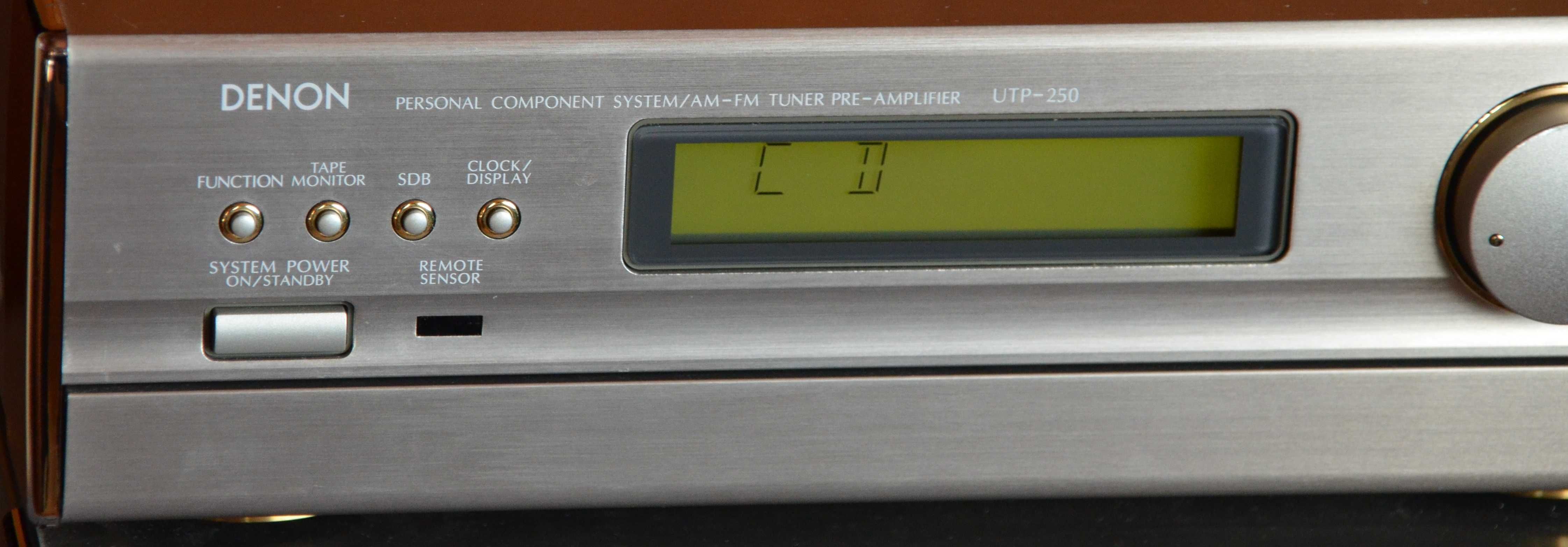 Denon wieża stereo CD Tuner Pre-Amp Końcówka Mocy High`End +Pilot