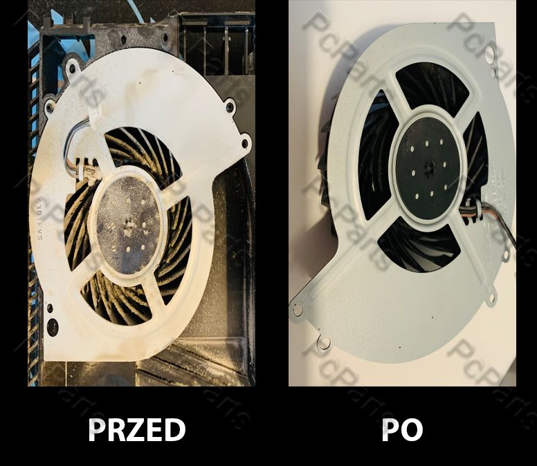 Serwis, czyszczenie konsoli Playstation 4, PS4, XBOX, PTM, Kryonaut