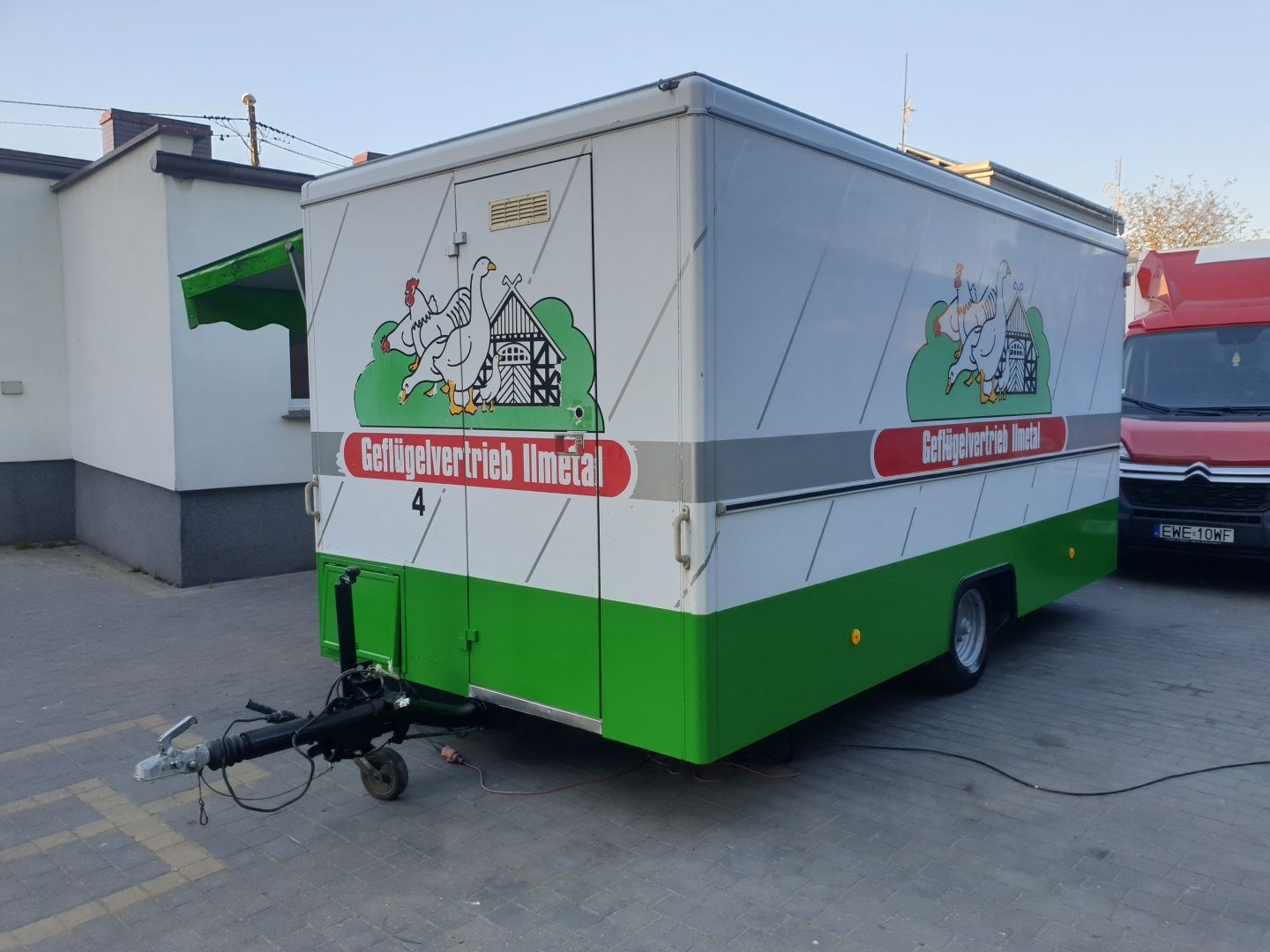 Przyczepa Gastronomiczna * wędliny * foodtruck * webasto * Autosklep