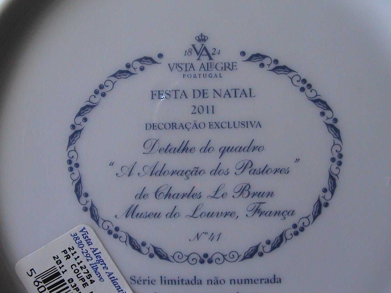 Coleção VA-Pratos Natal-1992/2002/2008/2011-Preço de cada um.