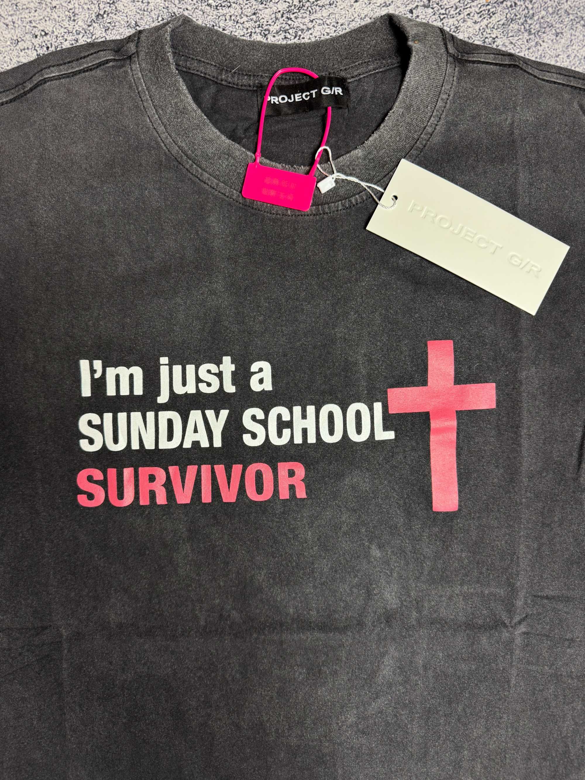 В УКРАЇНІ! Футболка Grailz Project Survivor Washed