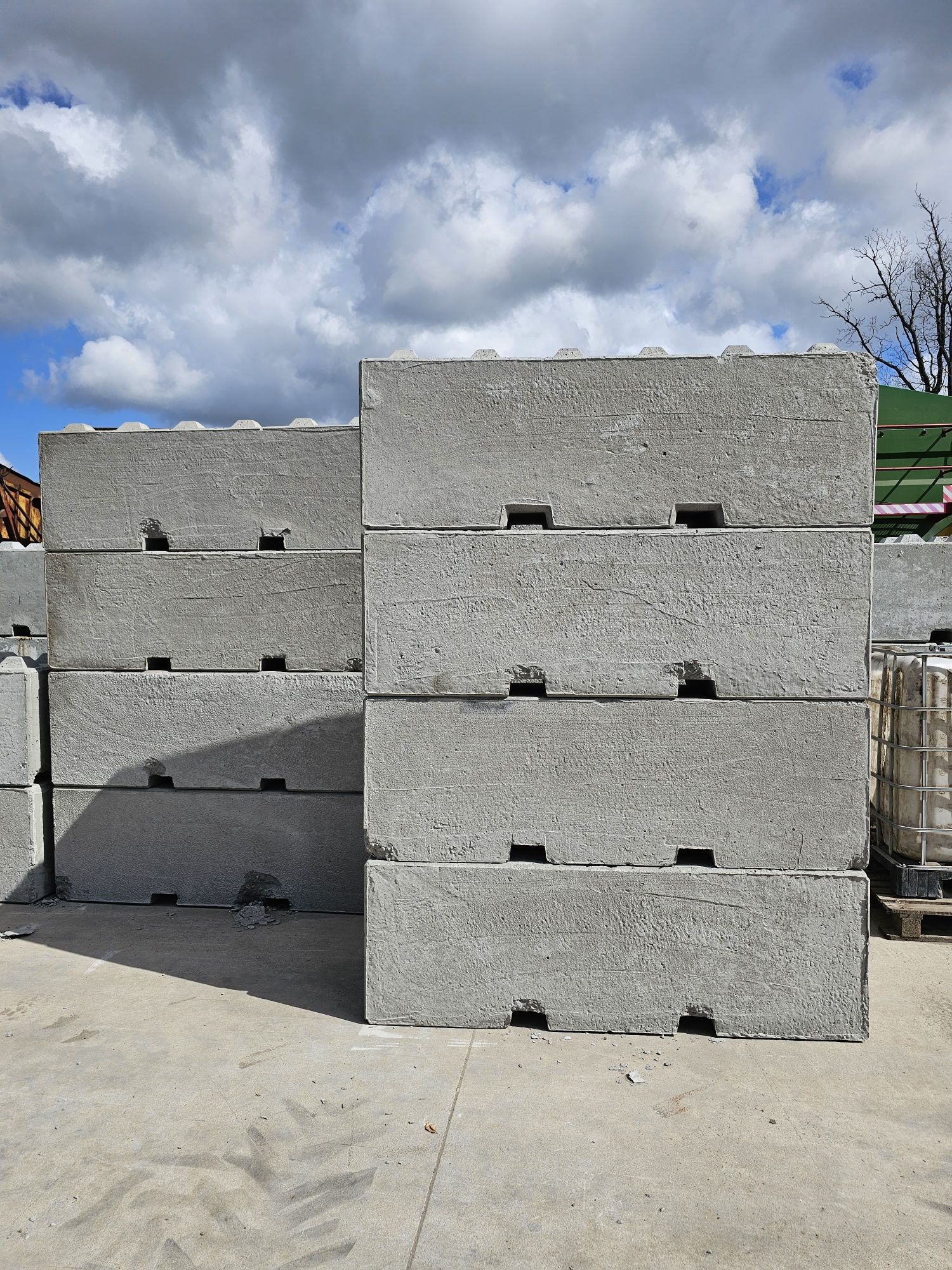 Bloki betonowe lego