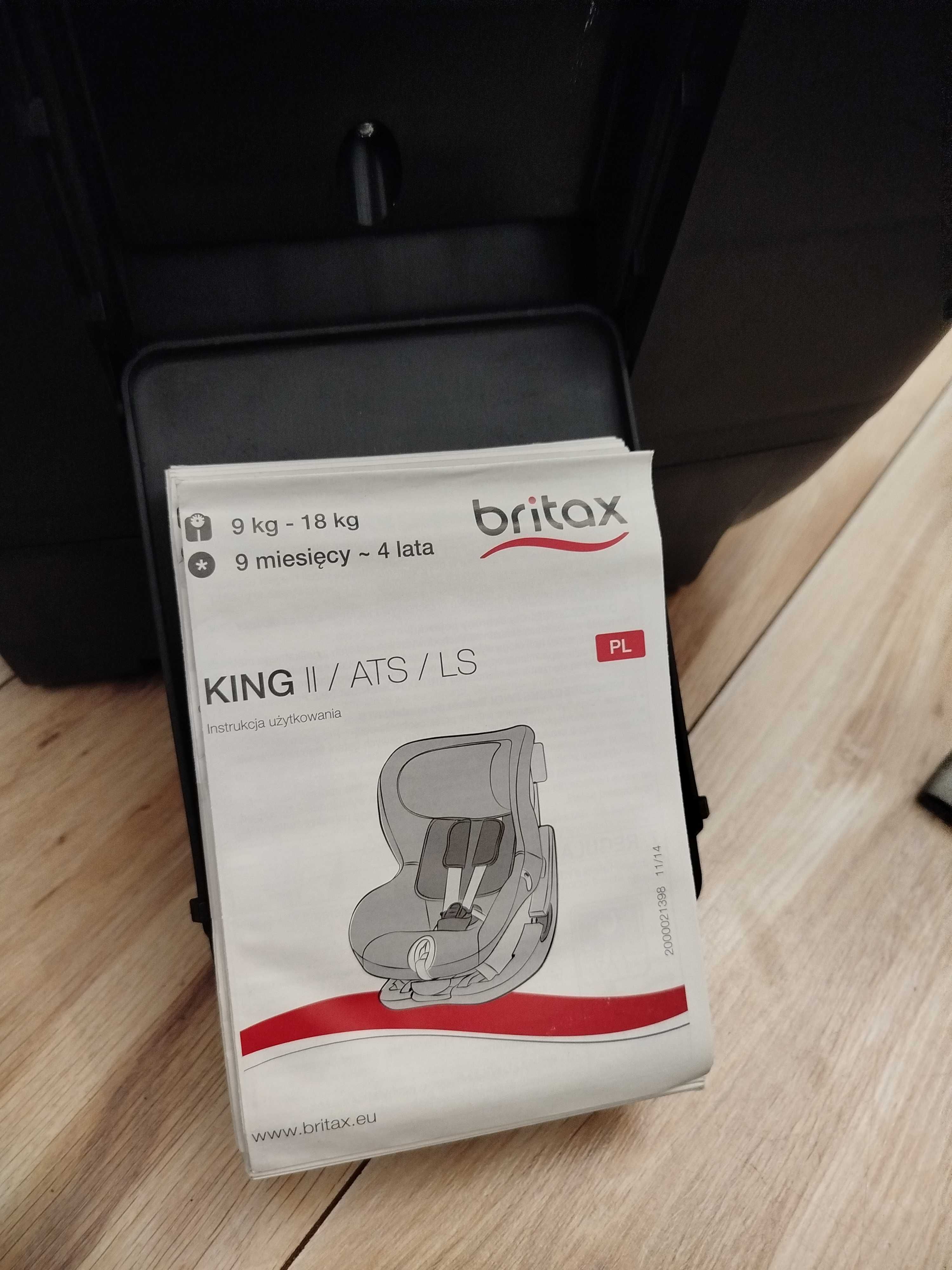 Fotelik britax Romer king2 ls